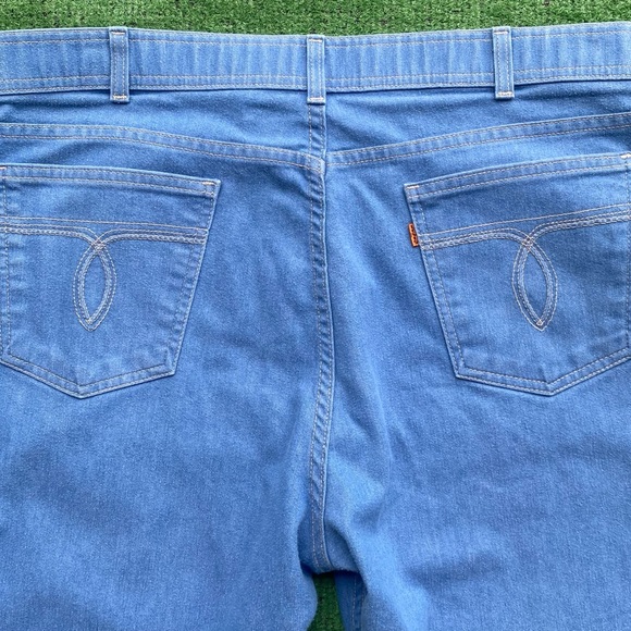 Vintage Levis 530 Orange Tab Skosh Jeans USA Made Mens Size 37x28 - Picture 5 of 9